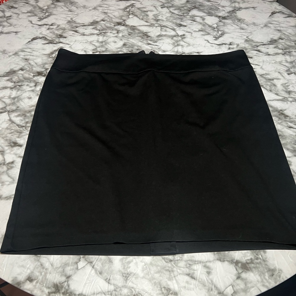 Merona Elegant Black Mini Skirt